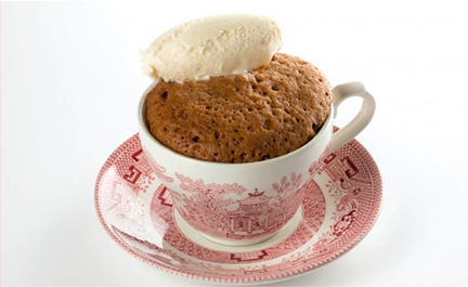 Rapid-Biscuit con helado de almendra